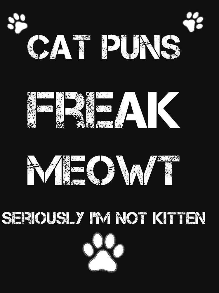 Cat Puns Freak Meowt by rachidhaz T-Shirts, Hoodie, Sweatshirt | BlankRebels.com (Image 3)