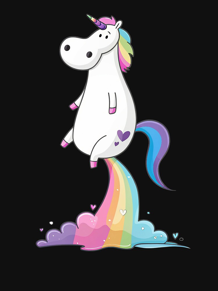 My Farts Are Magical Funny Unicorn Gag Gift by Har-vee T-Shirts, Hoodie, Sweatshirt | BlankRebels.com (Image 3)