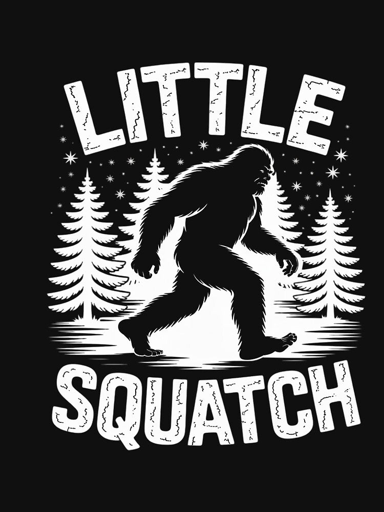 Squatchy Matching Family Bigfoot Little Squatch by GalaFunny T-Shirts, Hoodie, Sweatshirt | BlankRebels.com (Image 3)