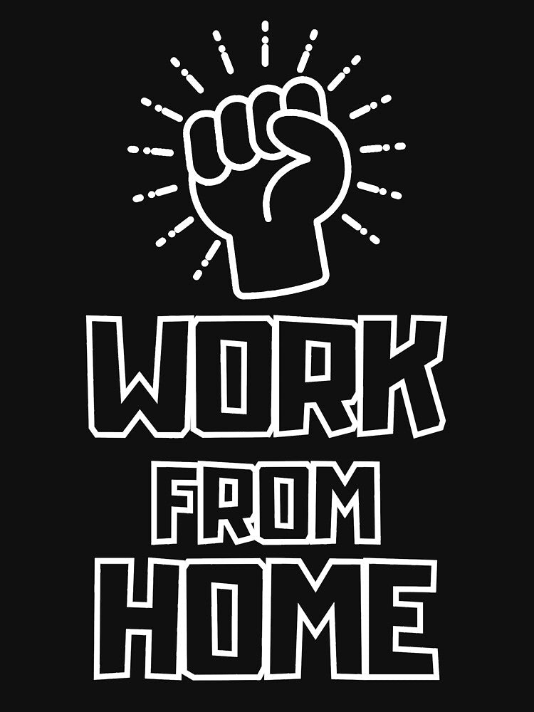 Work From Home by Damian Strzechowski T-Shirts, Hoodie, Sweatshirt | BlankRebels.com (Image 3)
