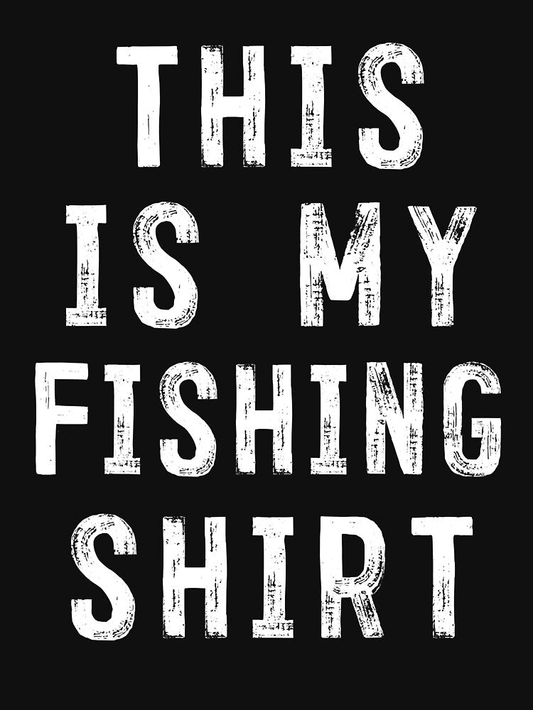 This Is My Fishing Shirt Fisherman Sarcastic by Earthshaker-art Hoodie, Sweatshirt | BlankRebels.com (Image 3)
