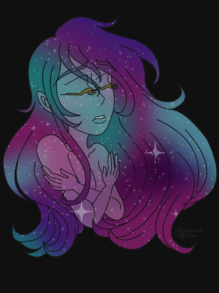 Galaxy Girl by LunariahRose T-Shirts, Hoodie, Sweatshirt | BlankRebels.com (Image 3)