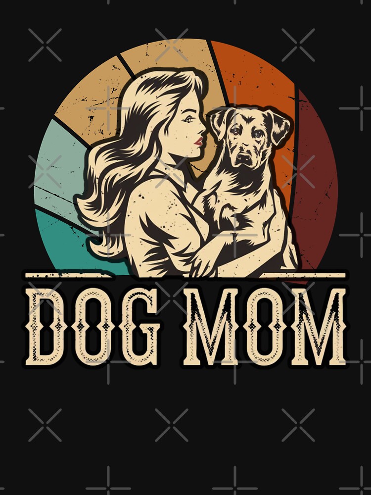 Dog Mom Vintage by Poman9810 T-Shirts, Hoodie, Sweatshirt | BlankRebels.com (Image 3)