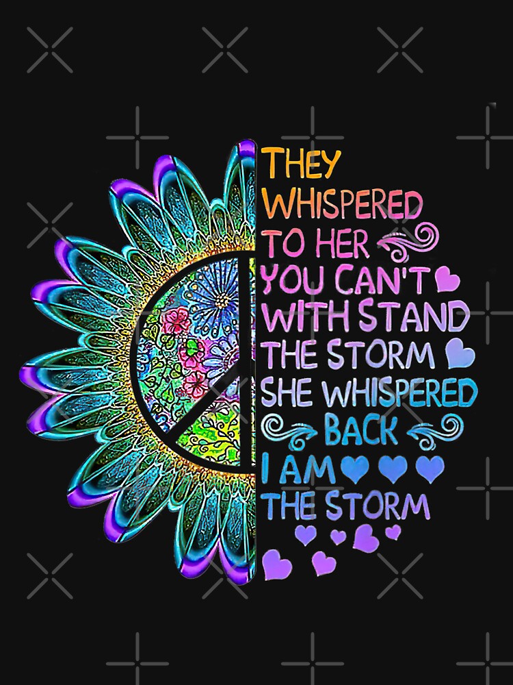 I Am The Storm Vintage Hippie by DavidGibbs32 T-Shirts, Hoodie, Sweatshirt | BlankRebels.com (Image 3)