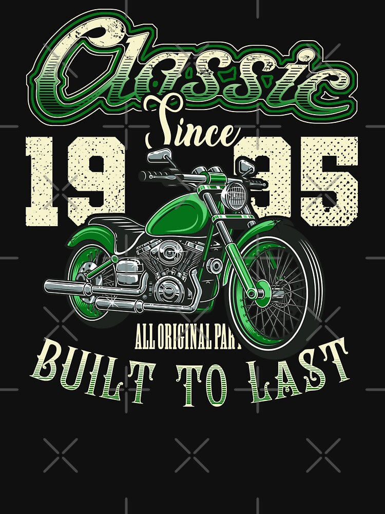 Motorcycle Bikers Motorbike Birthday Born In 1995 by JRRTs T-Shirts, Hoodie, Sweatshirt | BlankRebels.com (Image 3)