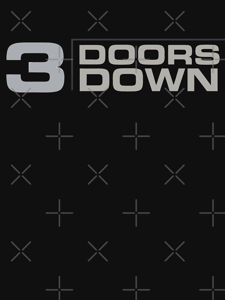 1. 3 Doors Down Clean Logo by Evaevonechi T-Shirts, Hoodie, Sweatshirt | BlankRebels.com (Image 3)