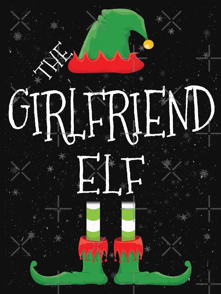 Girlfriend Elf Family Matching Christmas Group Funny Gift by DavisHasari T-Shirts, Hoodie, Sweatshirt (Image 3)
