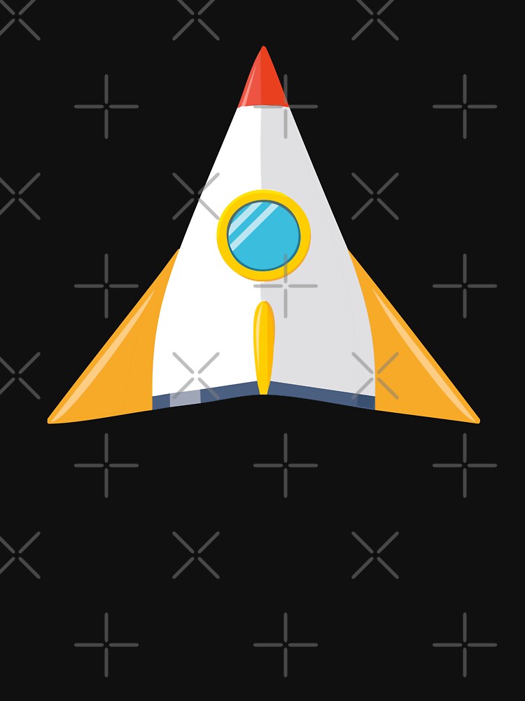 Triangle rocket by jazzydevil T-Shirts, Hoodie, Sweatshirt | BlankRebels.com (Image 3)