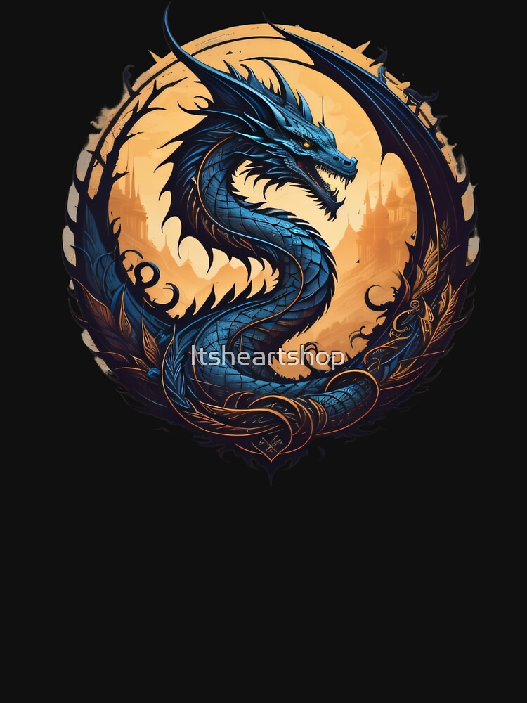 Chinese Majestic Dragon by Itsheartshop T-Shirts, Hoodie, Sweatshirt | BlankRebels.com (Image 3)