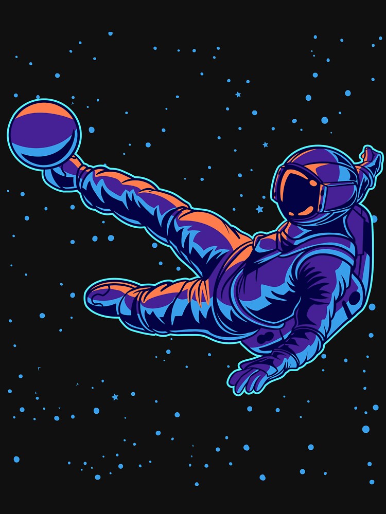 Cool Astronaut Soccer Space Player Gift Soccer Lover Costume by sheamgjirij T-Shirts, Hoodie, Sweatshirt (Image 3)