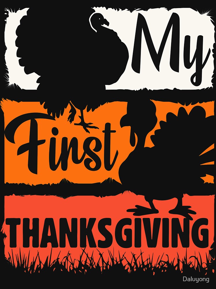 My First Thanksgiving by Daluyong T-Shirts, Hoodie, Sweatshirt | BlankRebels.com (Image 3)
