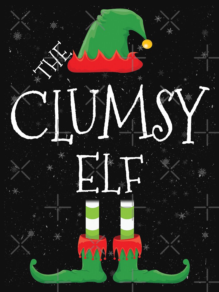 Clumsy Elf Family Matching Christmas Group Funny Gift by DavisHasari T-Shirts, Hoodie, Sweatshirt | BlankRebels.com (Image 3)