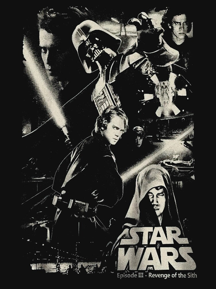 Revenge Of The Sith Movie Cover Fan Art by LutherBruce