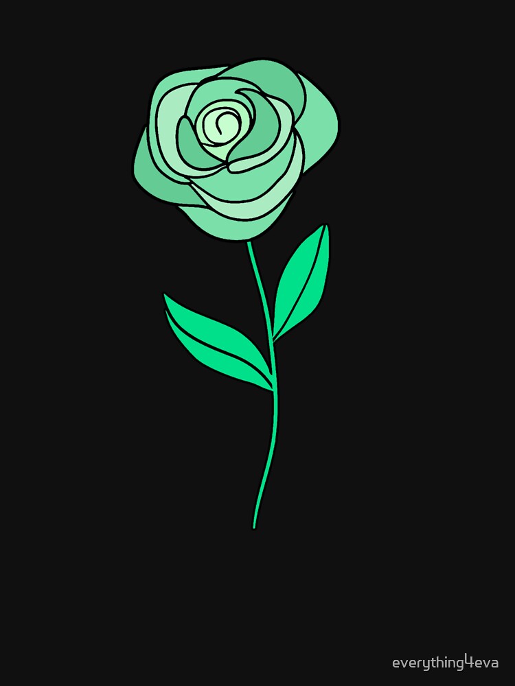 Green Rose by everything4eva T-Shirts, Hoodie, Sweatshirt | BlankRebels.com (Image 3)