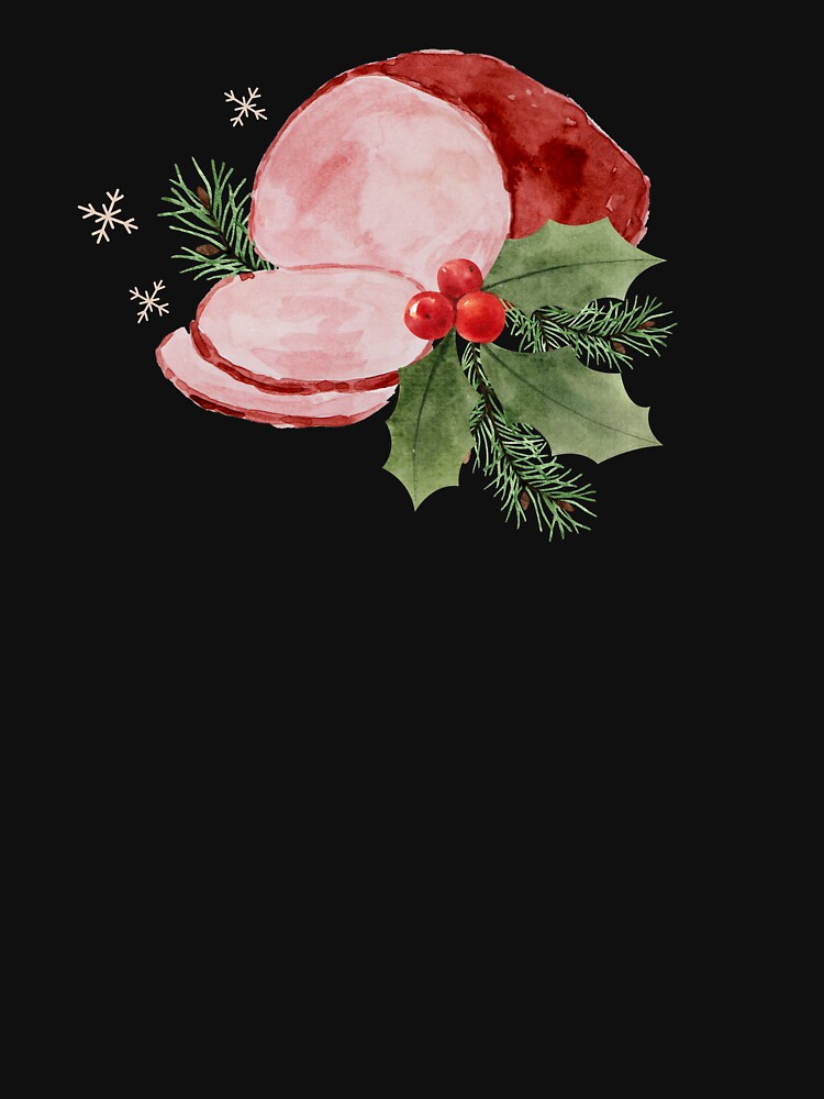 Christmas Ham by AnulaArt T-Shirts, Hoodie, Sweatshirt | BlankRebels.com (Image 3)