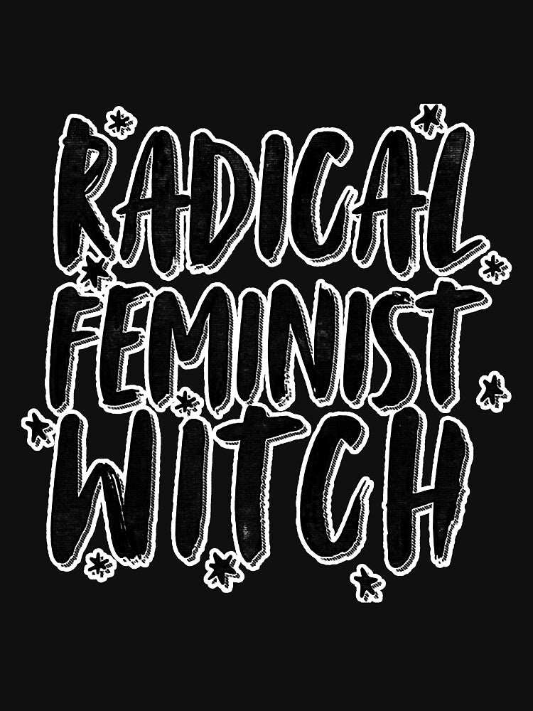 Cute Lettering Stars Radical Feminist by unassertive19 T-Shirts, Hoodie, Sweatshirt | BlankRebels.com (Image 3)