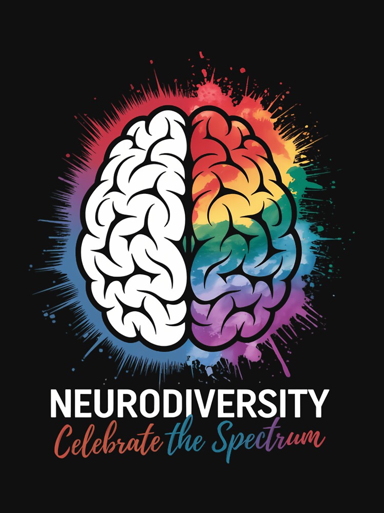 Neurodiversity - Autism Spectrum by Morphologiona T-Shirts, Hoodie, Sweatshirt | BlankRebels.com (Image 3)