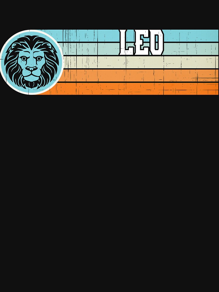 Leo Vintage Birthday by hoangtrongkhiem T-Shirts, Hoodie, Sweatshirt | BlankRebels.com (Image 3)