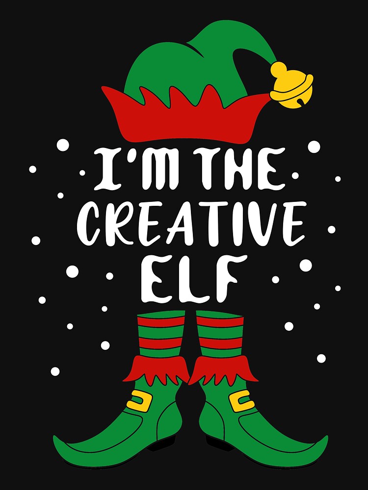 Matching Christmas I'm The Creative Elf by khaled11591 T-Shirts, Hoodie, Sweatshirt | BlankRebels.com (Image 3)
