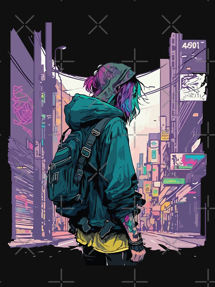 Japanese Street Cyberpunk Tokyo Streetwear2 T-Shirts, Hoodie, Sweatshirt