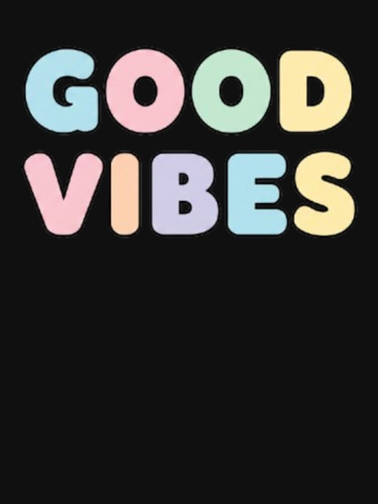 Minimal Good Vibes Design by TinyJoy Studio T-Shirts, Hoodie, Sweatshirt | BlankRebels.com (Image 3)