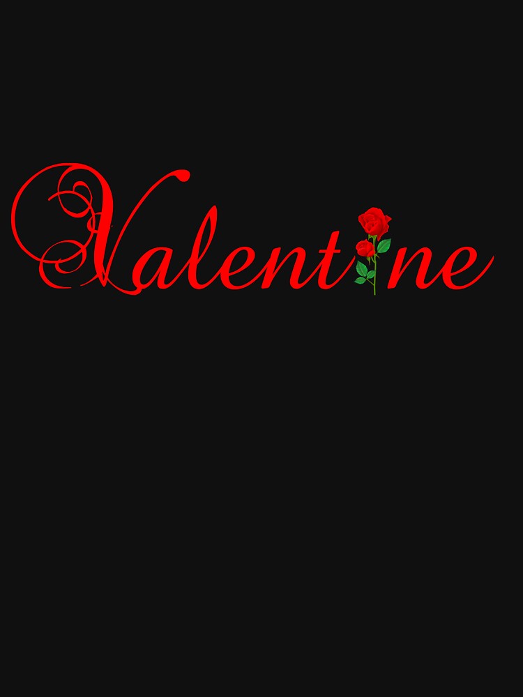 Happy Valentine’s Day rose by Zeus-Studio T-Shirts, Hoodie, Sweatshirt | BlankRebels.com (Image 3)
