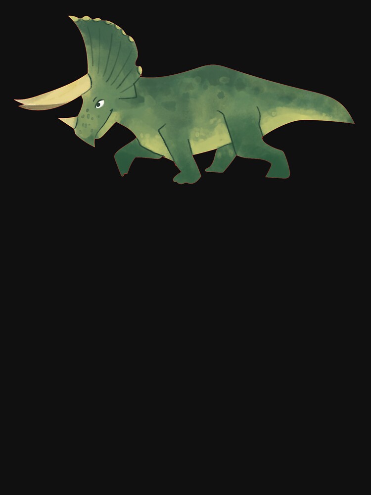 Triceratops by happyfunshop T-Shirts, Hoodie, Sweatshirt | BlankRebels.com (Image 3)