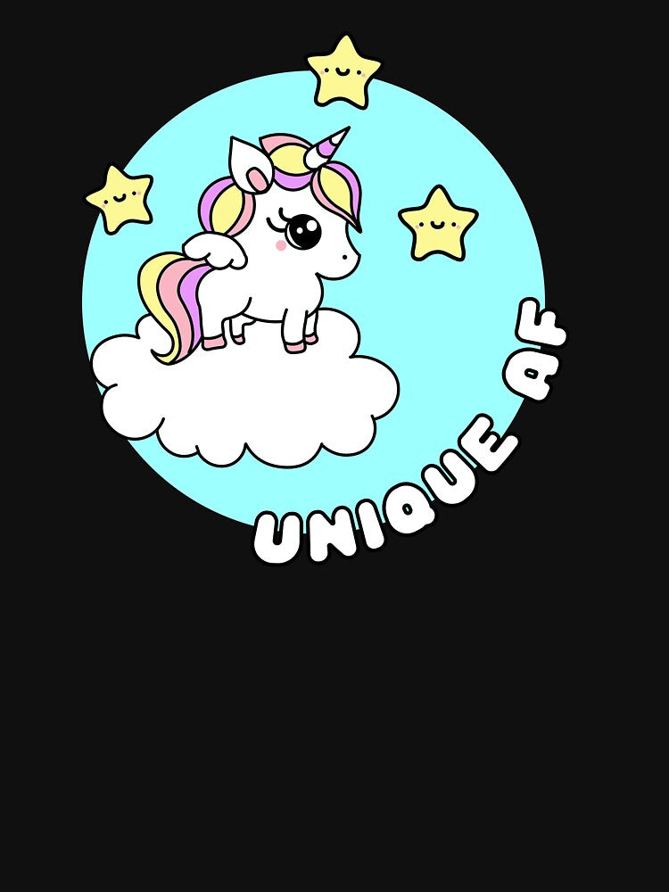 Kawaii: Unique AF Unicorn by AutonomousN T-Shirts, Hoodie, Sweatshirt | BlankRebels.com (Image 3)