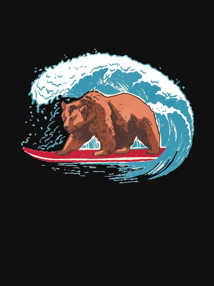 Surfing Bear T-Shirts, Hoodie, Sweatshirt