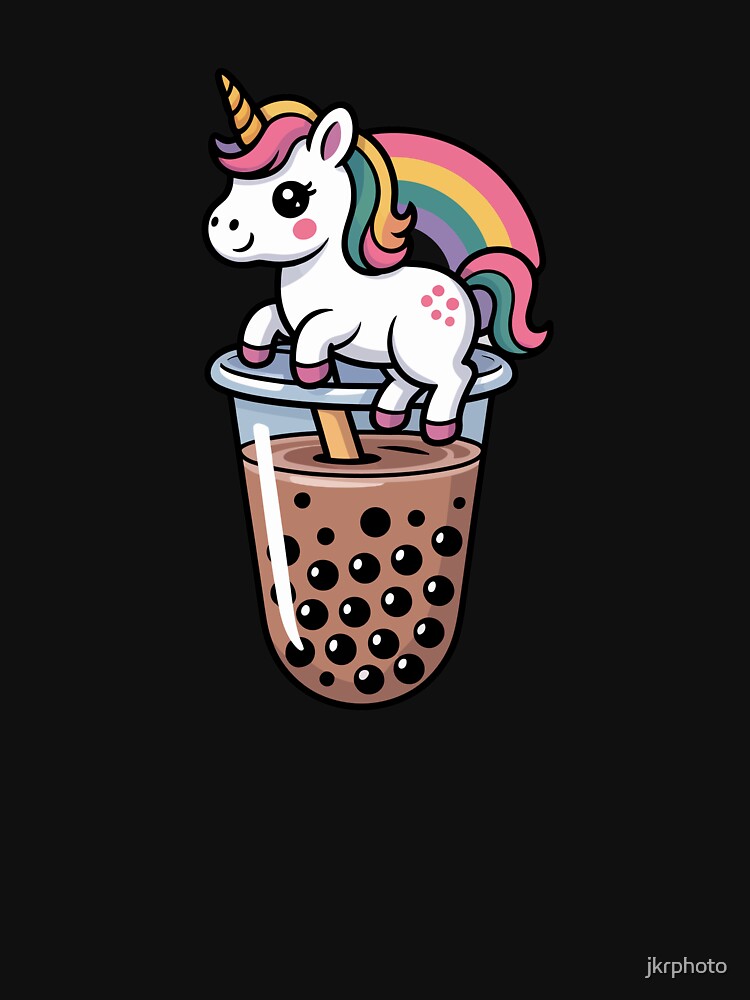 unicorn bubble tea by jkrphoto T-Shirts, Hoodie, Sweatshirt | BlankRebels.com (Image 3)
