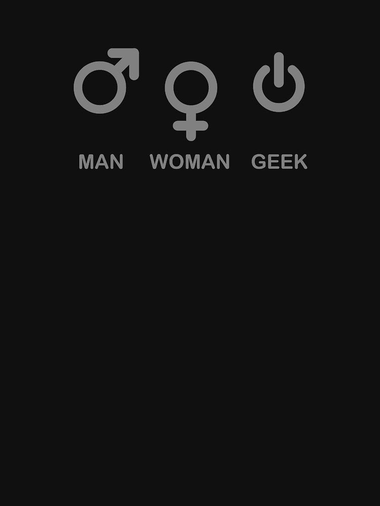 Man Woman Geek by GeeksUnique T-Shirts, Hoodie, Sweatshirt | BlankRebels.com (Image 3)