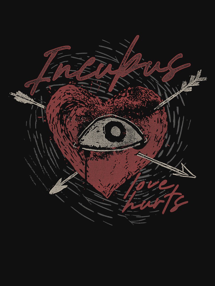 Incubus Love Hurts For Rock Music Lovers, Gift For Men, For Women by ngyuik T-Shirts, Hoodie, Sweatshirt (Image 3)