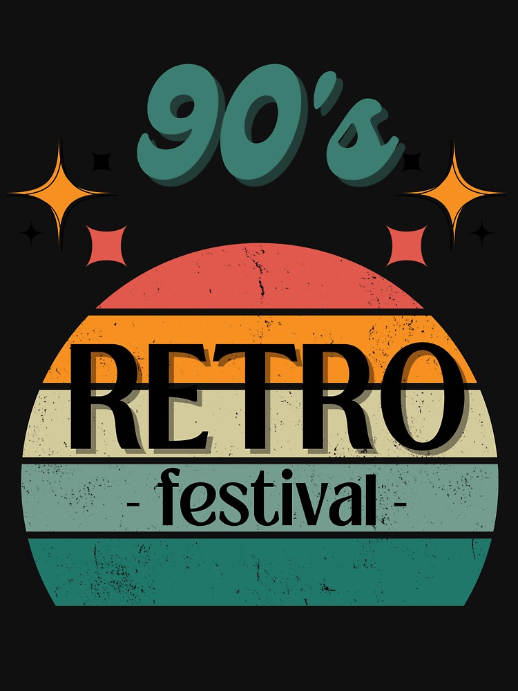 Retro 90s Lover - Apparel design by TheArtistOf2022 T-Shirts, Hoodie, Sweatshirt | BlankRebels.com (Image 3)