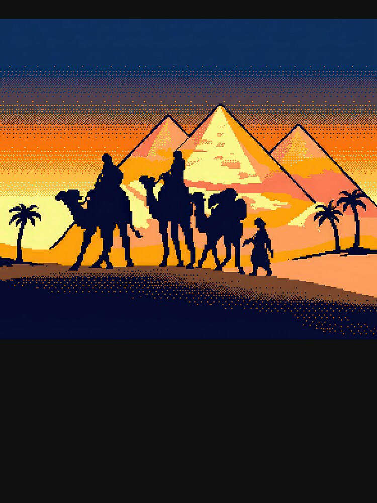 Caravan of Pixels by Saint Arts Studio T-Shirts, Hoodie, Sweatshirt | BlankRebels.com (Image 3)