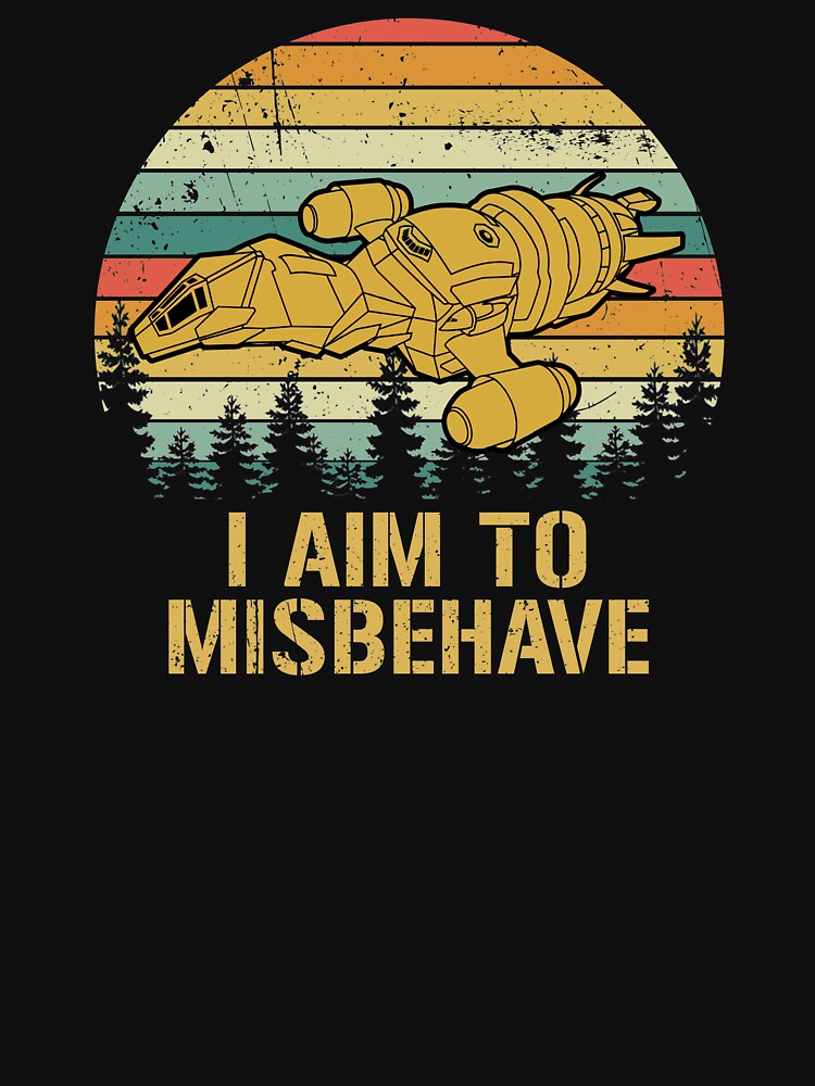 I Aim To Misbehave by JoanaWindham T-Shirts, Hoodie, Sweatshirt | BlankRebels.com (Image 3)