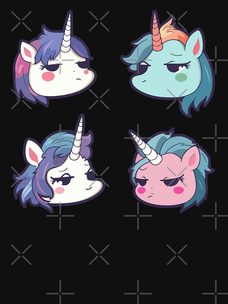 Unicorns Sticker Pack by StickerWorlds T-Shirts, Hoodie, Sweatshirt | BlankRebels.com (Image 3)