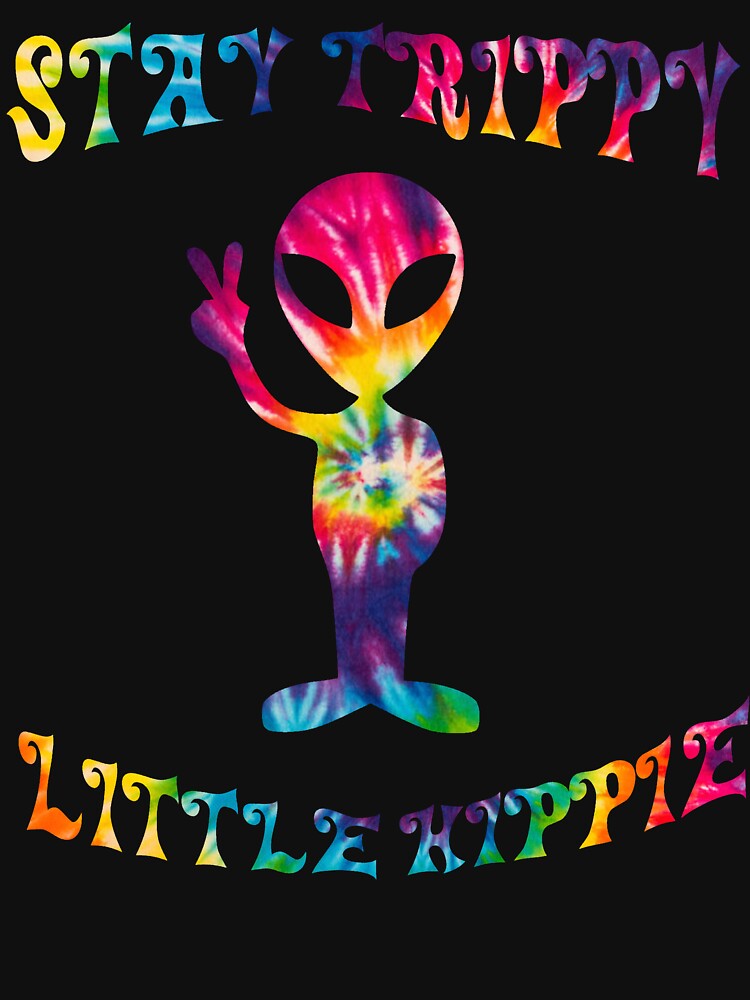 Hippie Alien by Brad Chambers T-Shirts, Hoodie, Sweatshirt | BlankRebels.com (Image 3)