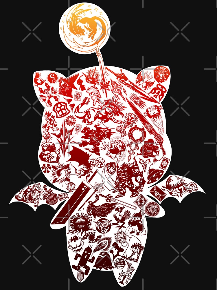 Final Fantasy Moogle Verse (Red) T-Shirts, Hoodie, Sweatshirt
