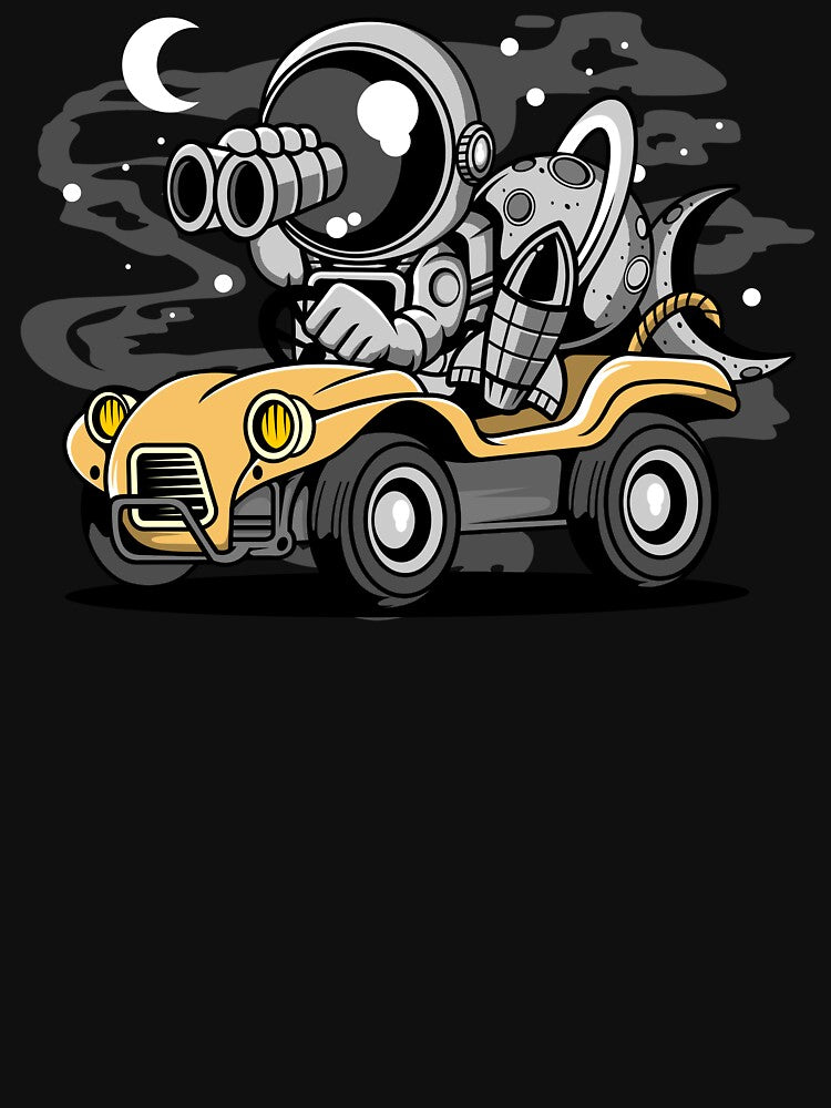 Astronaut Car Driver - Funny Outer Space Lovers by Desteroids T-Shirts, Hoodie, Sweatshirt | BlankRebels.com (Image 3)