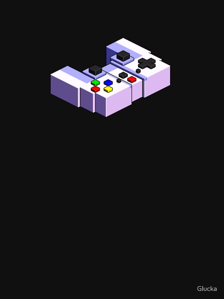 Pixel art game controller by Glucka