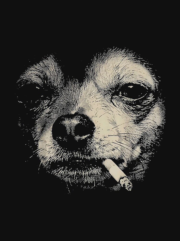 Smoking Chihuahua by SheriPeroni T-Shirts, Hoodie, Sweatshirt | BlankRebels.com (Image 3)