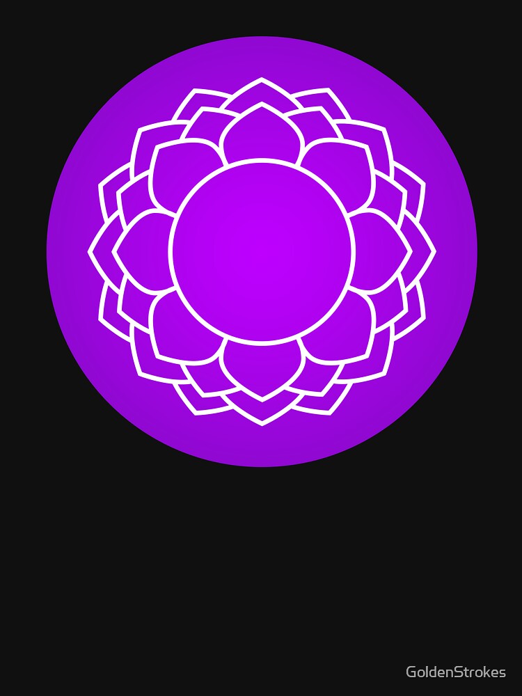 Reiki Crown Sahasrara Chakra by Working Pajama T-Shirts, Hoodie, Sweatshirt | BlankRebels.com (Image 3)