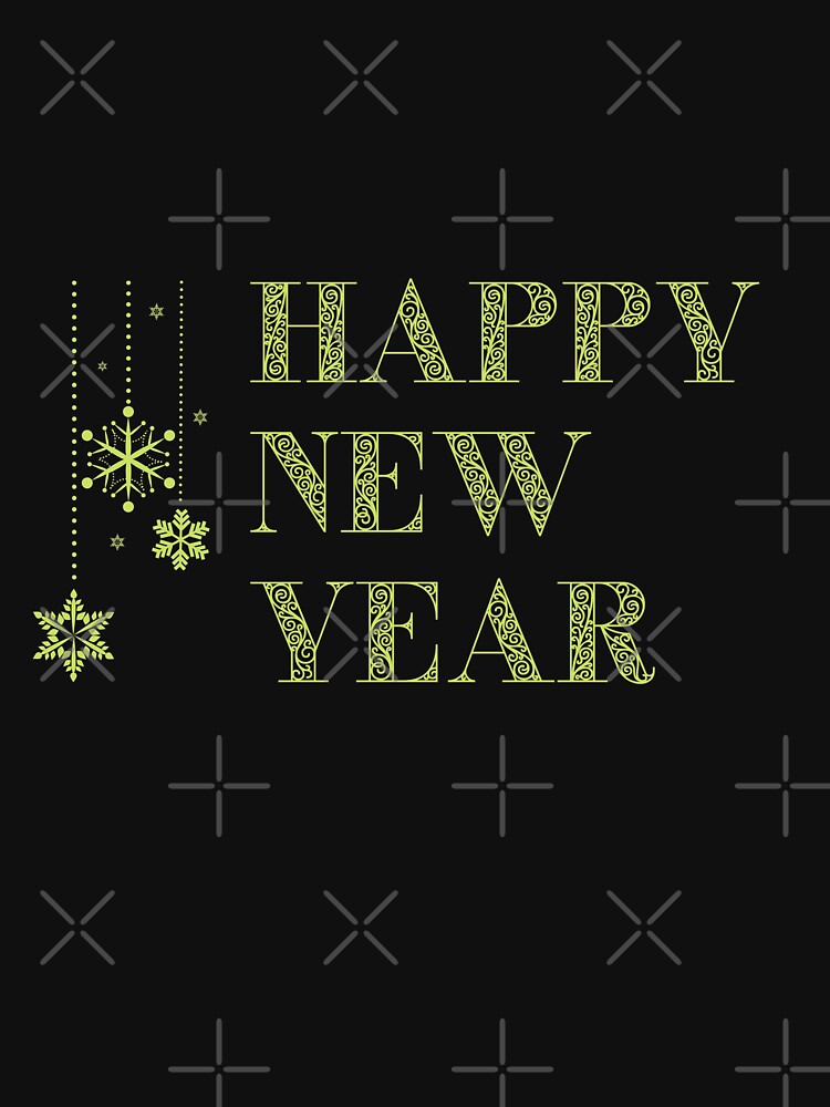 Happy New Year Decorations Green by trendingatees T-Shirts, Hoodie, Sweatshirt | BlankRebels.com (Image 3)