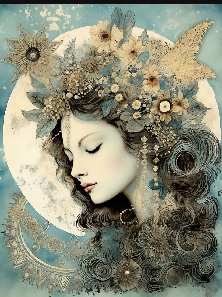 Radiant Moon Goddess by Celestial Charm Co T-Shirts, Hoodie, Sweatshirt | BlankRebels.com (Image 3)