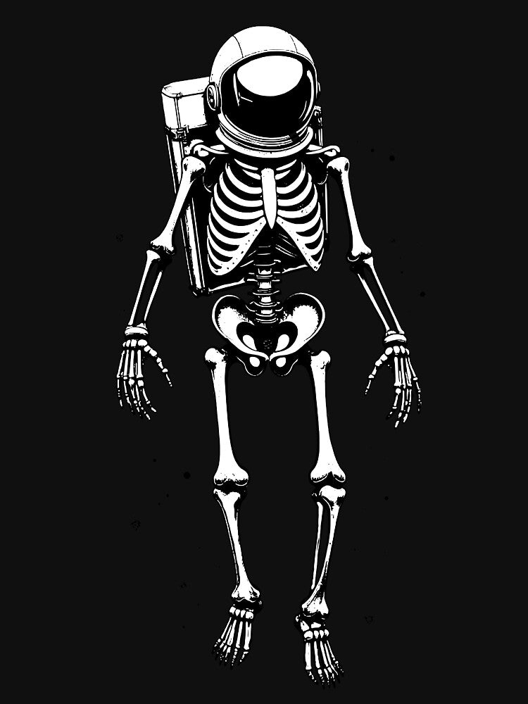 skeleton Astronaut by Brexmore3 T-Shirts, Hoodie, Sweatshirt | BlankRebels.com (Image 3)