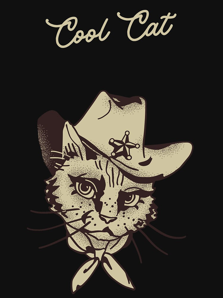 Cowboy Cat by AbrasiveApparel T-Shirts, Hoodie, Sweatshirt | BlankRebels.com (Image 3)