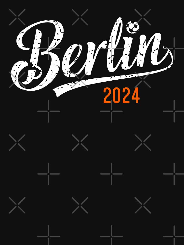 Berlin 2024: A Bold Statement in Black and Orange by SplashTastic T-Shirts, Hoodie, Sweatshirt | BlankRebels.com (Image 3)