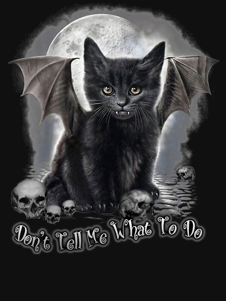 Black cat funny halloween by OloriHeritage T-Shirts, Hoodie, Sweatshirt | BlankRebels.com (Image 3)