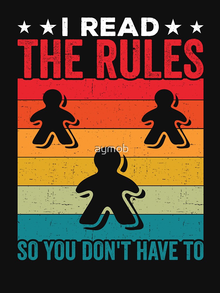 I Read The Rules So You Don't Have To Shirt, Board Game Shirt, Board Game Night Shirt, Board Game Enthusiast... (Image 3)