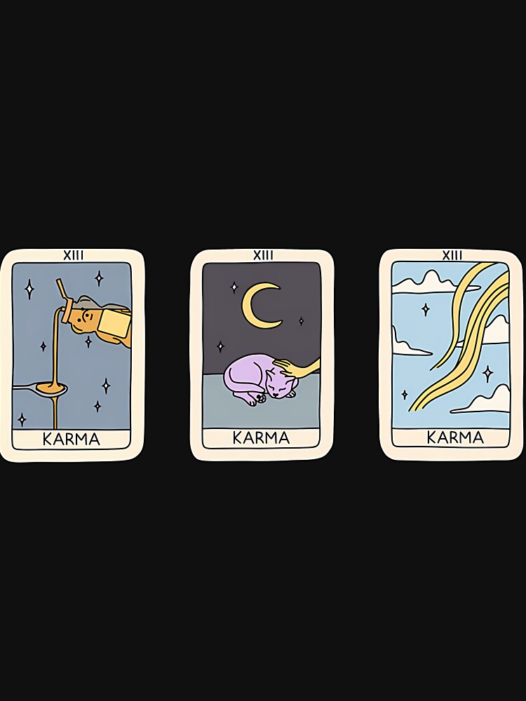 Karma Tarot Minimal Mystic by bzewzkmbo64 T-Shirts, Hoodie, Sweatshirt | BlankRebels.com (Image 3)